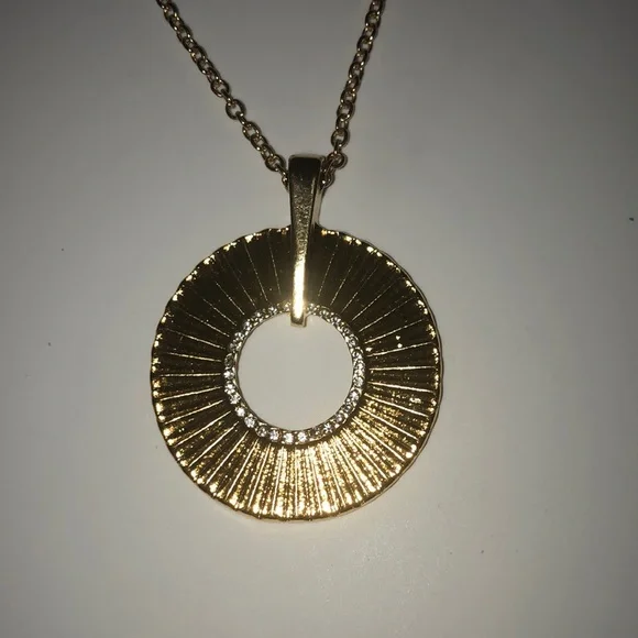 Sonoma Good For Life 22 inch + 3” extender Casual Glam Golden Round Necklace - Picture 3 of 6